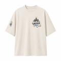 Zwinger Kronentor Oversized T-Shirt Natural, Vorderansicht