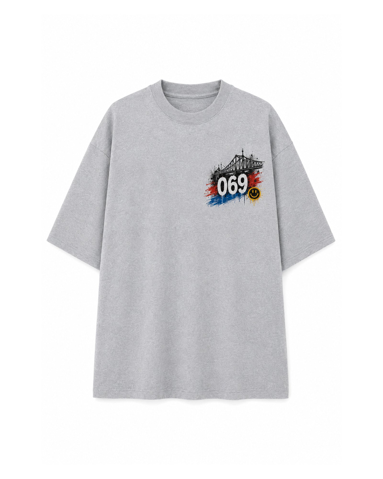 Main Liebe Oversized T-Shirt Frankfurt, Vorderansicht
