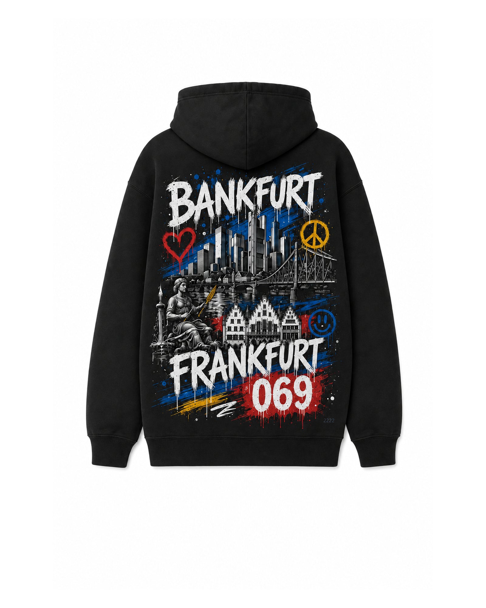 Bankfurt Hoodie Frankfurt, Rückansicht