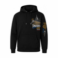 Fürstenzug Residenzschloss Heavy Hoodie Schwarz, Vorderansicht