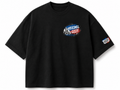 Veedel Südstadt Oversized T-Shirt Schwarz, Vorderansicht