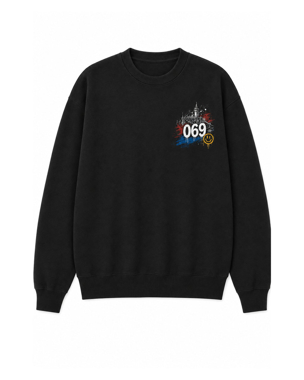 Sachsenhausen Dribbdebach Zip-Hoodie Frankfurt, Vorderansicht