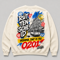 Rüttenscheid Hömma dat is Rü 0201 Heavy Sweater Essen Natural Rückansicht