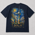 Fernsehturm Meisterwerk T-Shirt, Rückansicht mit Signatur