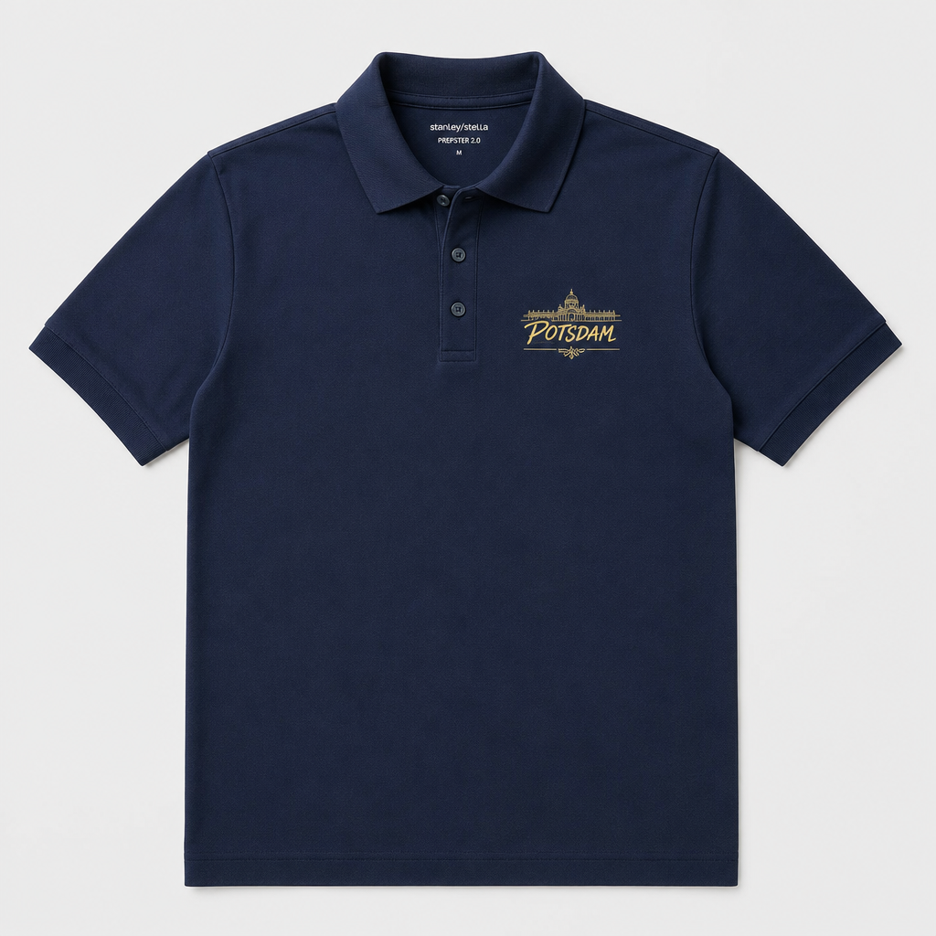 Neues Palais Meisterwerk Polo French Navy, Vorderansicht