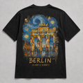 Brandenburger Tor Meisterwerk T-Shirt Black, Rückansicht mit Signatur