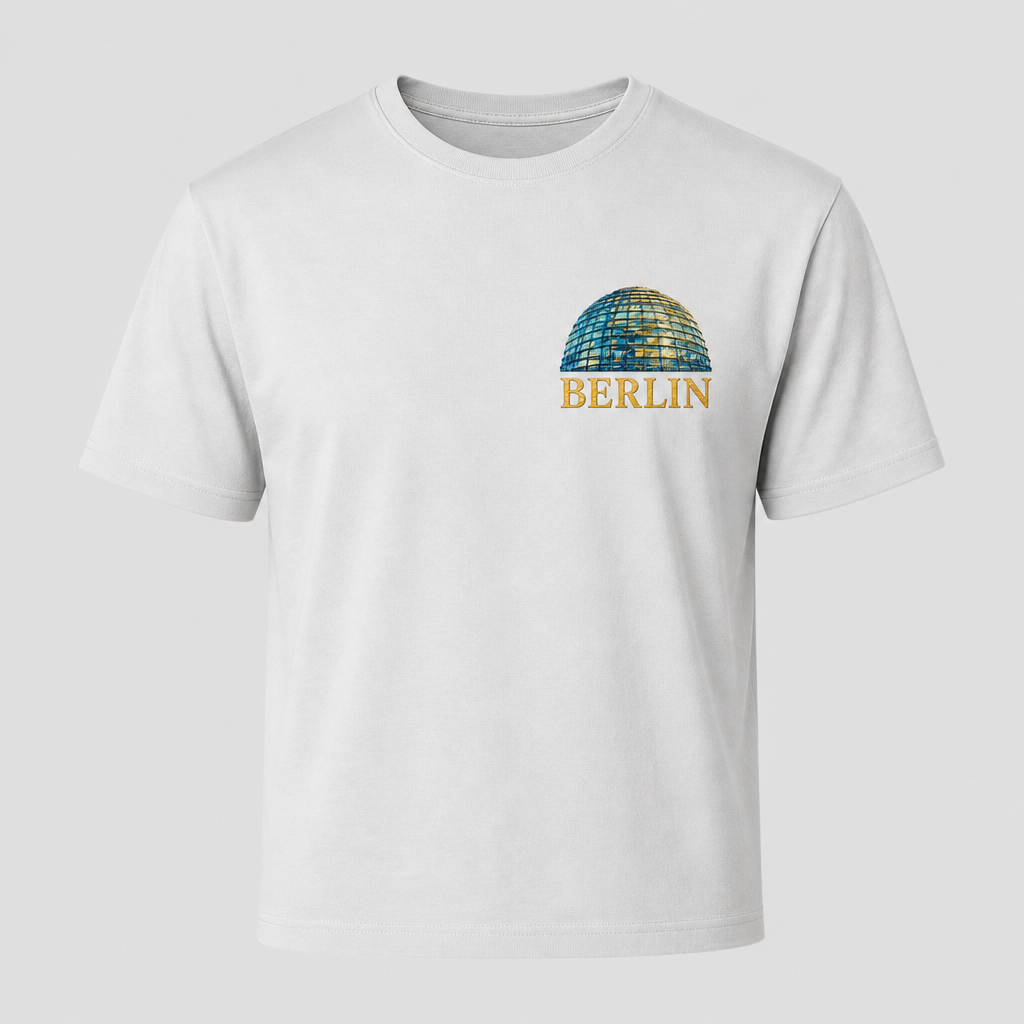 Reichstag Meisterwerk T-Shirt Berlin, Vorderansicht