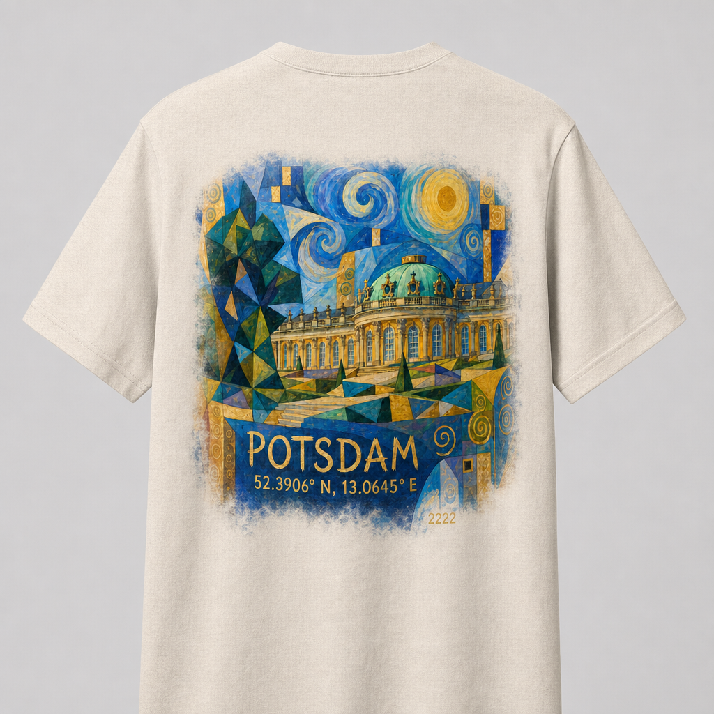 Sanssouci Meisterwerk T-Shirt Natural Raw, Rückansicht