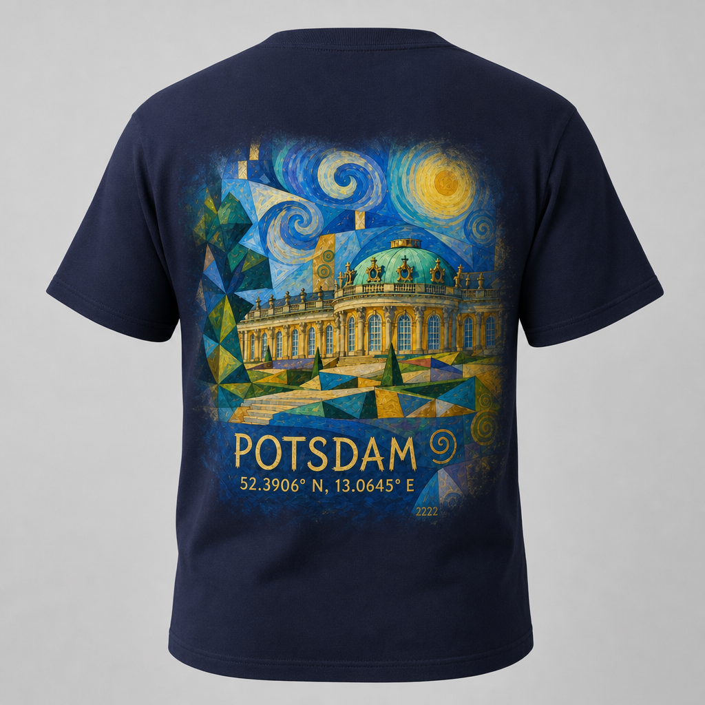 Sanssouci Meisterwerk T-Shirt French Navy, Rückansicht