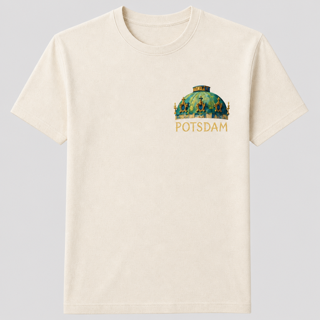 Sanssouci Meisterwerk T-Shirt Natural Raw, Vorderansicht