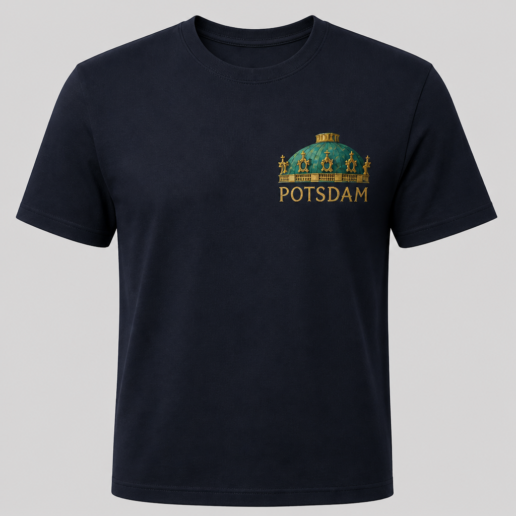 Sanssouci Meisterwerk T-Shirt French Navy, Vorderansicht