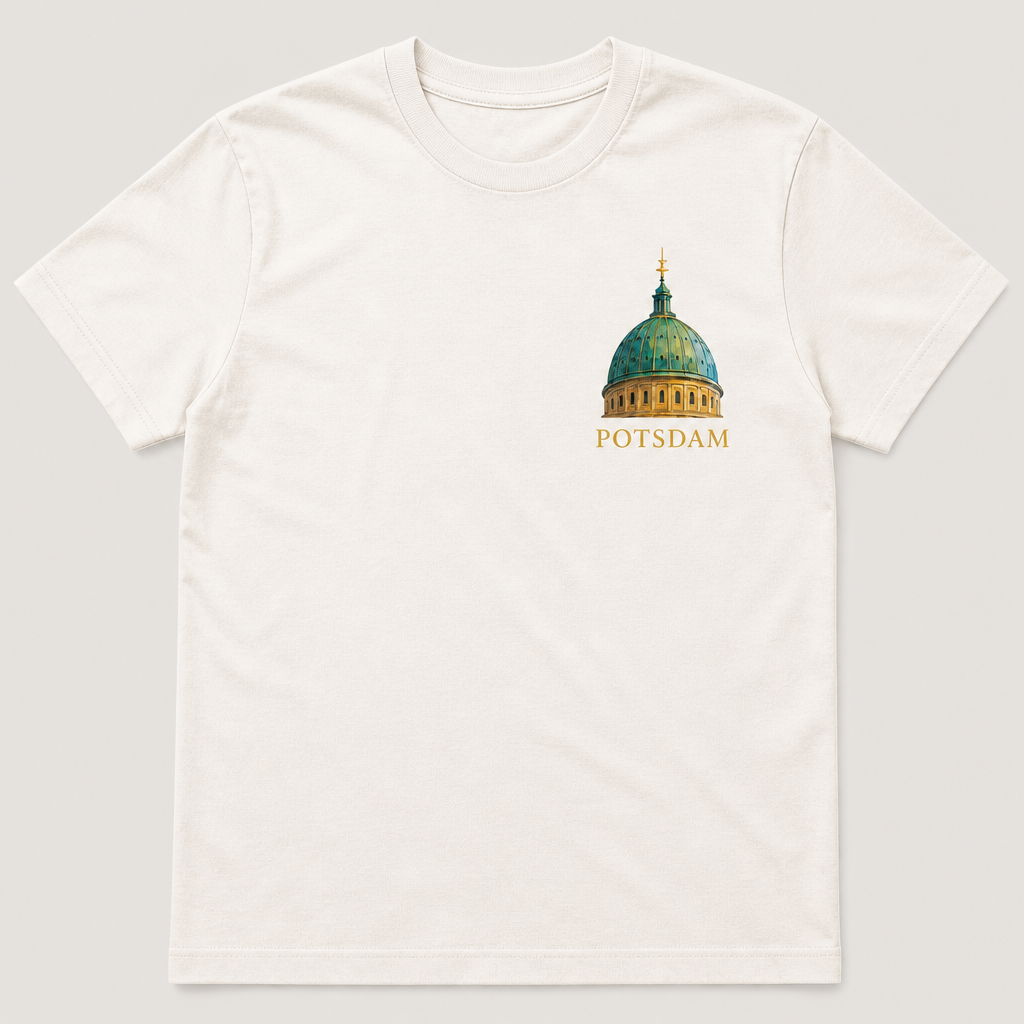 Nikolaikirche Meisterwerk T-Shirt Potsdam, Vorderansicht