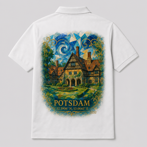 Cecilienhof Meisterwerk Polo Potsdam, Rückansicht