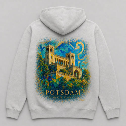 Belvedere Pfingstberg Meisterwerk Hoodie Potsdam, Rückansicht