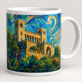 Belvedere Pfingstberg Meisterwerk Tasse, Motiv-Seite mit Signatur