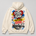Essen an der Ruhr Pott Liebe 0201 Heavy Hoodie Essen Natural Rückansicht
