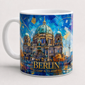 Berliner Dom Meisterwerk Tasse, Motiv-Seite mit Signatur