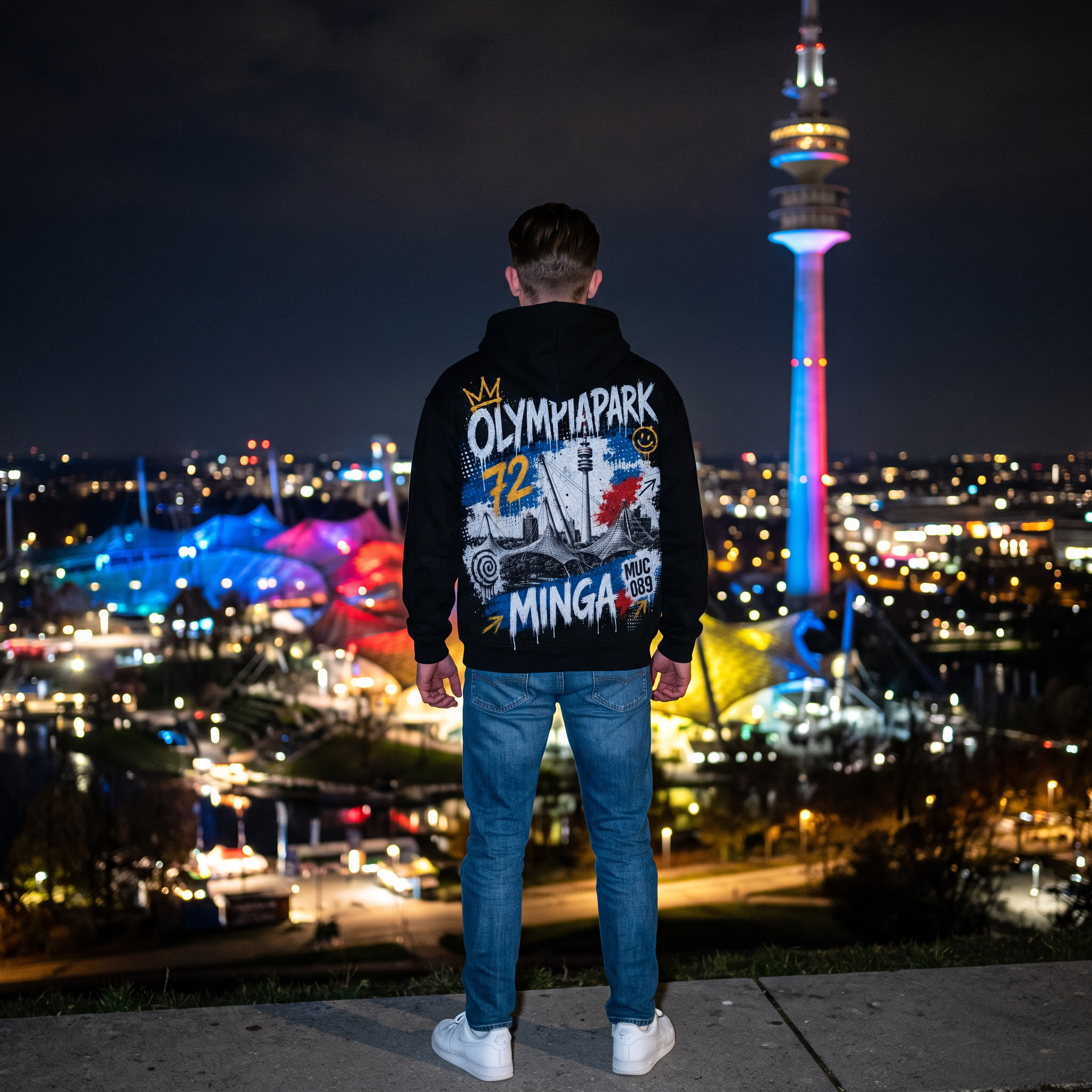 Olympiapark 72 – Heavy Hoodie München