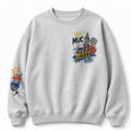 Marienplatz Glockenspiel Oversized T-Shirt Grau meliert, Vorderansicht