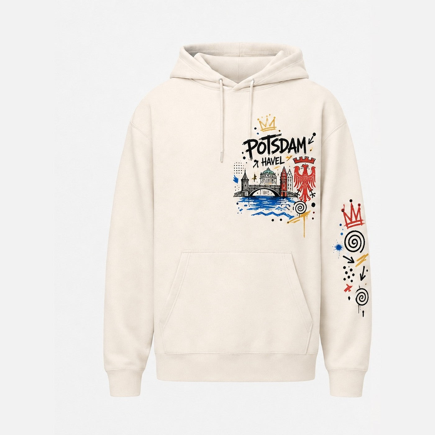 Havel Potsdam Hoodie Natural, Vorderansicht