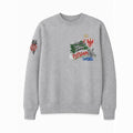 Park Sanssouci Sweater Grau meliert, Vorderansicht